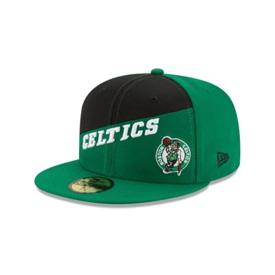 Sapca New Era Boston Celtics NBA Color Split 59FIFTY Fitted - Verzi